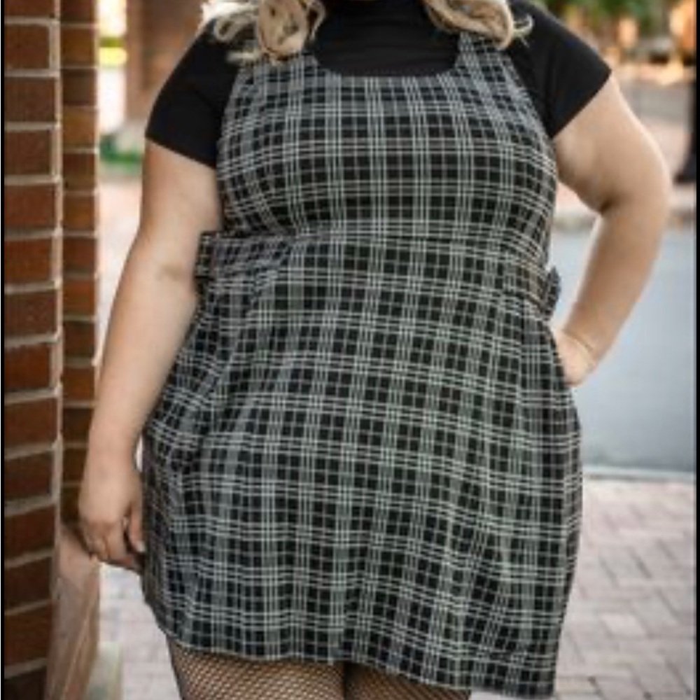 24W Plaid Mini Dress City Chic Online